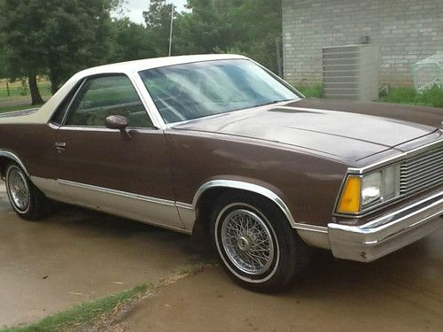 1981 chevrolet el camino conquista standard cab pickup 2-door 4.4l