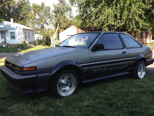 1985 toyota corolla sport gts twin cam 16 ae88 drift king 4age ae86