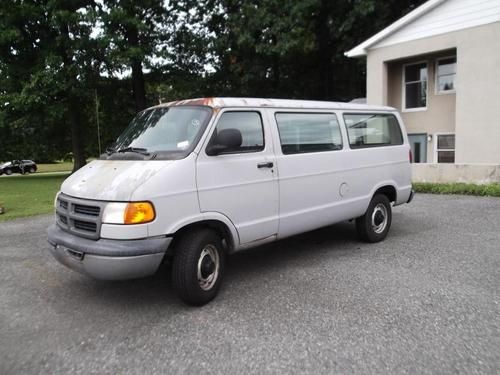 2000 dodge ram 2500 cargo van government owned well maintained no reserve