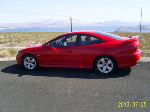 2005 pontiac gto base coupe 2-door 6.0l