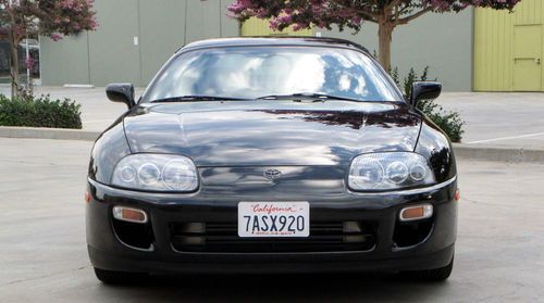 Toyota supra twin turbo, 45k orig miles, blk/blk, showroom condition, fast!!!!!!