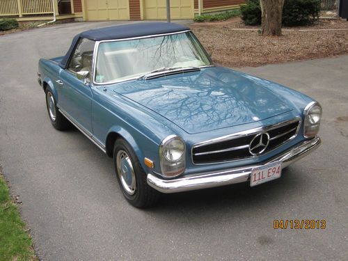 1969 Mercedes-Benz 280SL Base 2.8L, image 2