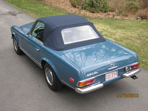 1969 Mercedes-Benz 280SL Base 2.8L, image 4