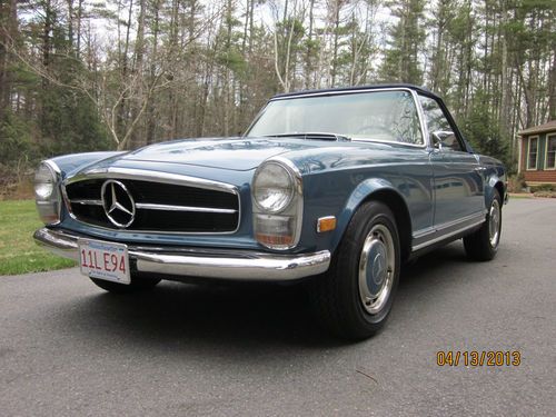 1969 Mercedes-Benz 280SL Base 2.8L, image 10