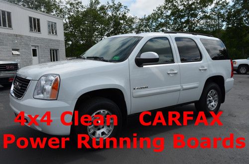 2007 gmc yukon sle 4x4 power running boards alloy's power seat clean carfax