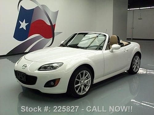 2012 mazda mx-5 miata grand touring convertible 6spd 6k texas direct auto