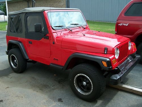 1997 jeep wrangler se 4x4 2.5l 5 speed