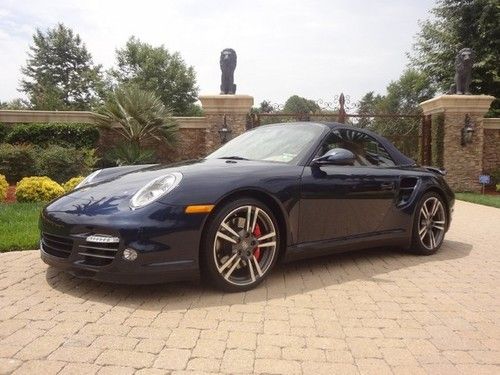 10 porsche turbo* sport chrono pkg* park assist*recent service* 1 owner