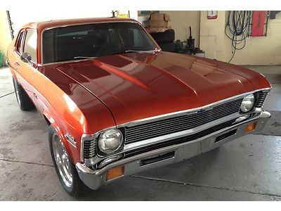 Total restoration, early 70s nova, show car, custom paint, house of kolors paint