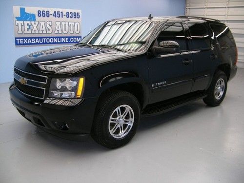 We finance!!!  2007 chevrolet tahoe ltz 4x4 heated leather roof nav texas auto!!