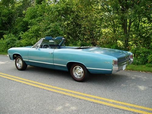 1967 chevrolet chevell malibu.. 30 years in storage ..  must see ...