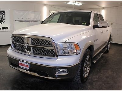 Laramie hemi leather sunroof bed liner mp3 sirius xm navigation camera bluetooth