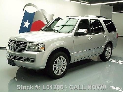 2012 lincoln navigator 4x4 sunroof nav rear cam 20's 8k texas direct auto