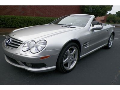 2003 mercedes-benz sl500 convertible georgia owned navigation loaded no reserve