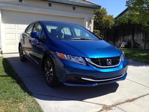 2013 honda civic ex sedan, loaded, navigation, back up camera, xm radio, sunroof
