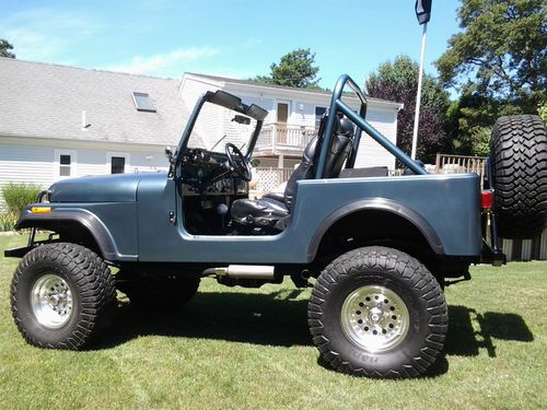 1985 jeep cj7  frame off restoration with amc 360 beautiful