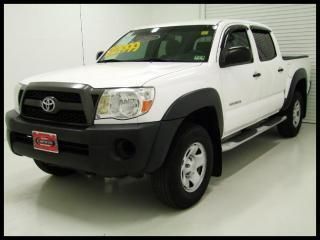 11 tacoma dbl cab 4cyl prerunner step bars traction aux custom audio certified