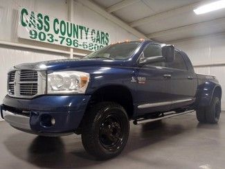 2008 dodge ram mega laramie quad diesel 4x4 sunroof heated seats 160184 miles