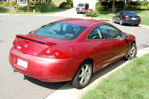 2000 mercury cougar v6 coupe 2-door 2.5l