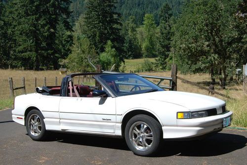 Oldsmobile cutlass supreme convertible