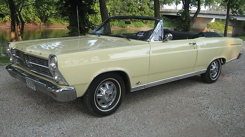 1966 ford fairlaine convertible, original, low miles