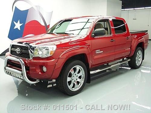 2011 toyota tacoma prerunner texas ed dbl cab 20's 37k texas direct auto