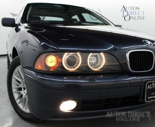 We finance 2002 bmw 530i rwd auto 1 owner clean carfax hids mroof prempkg htdsts