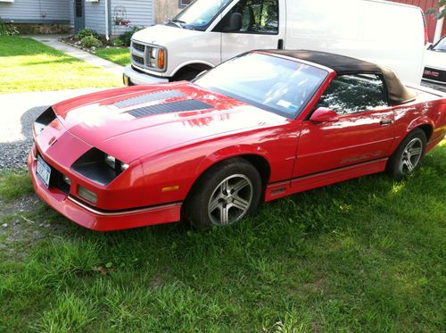 1989 chevrolet camaro iroc-z convertible 2-door 5.0l