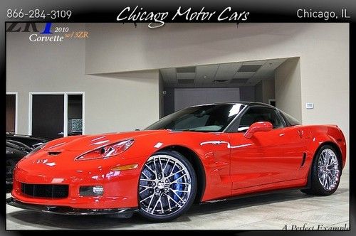 2010 chevrolet corvette zr1 w/3zr only 2k miles $121+ msrp navi chrome wheels