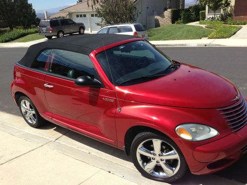 2005 chrysler pt cruiser gt convertible 2-door 2.4l