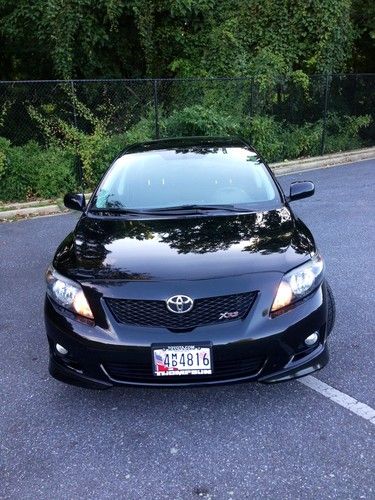 2009 toyota corolla xrs sedan 4-door 2.4l