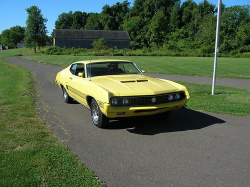 1970 ford torino gt 351c 4 speed with factory a/c