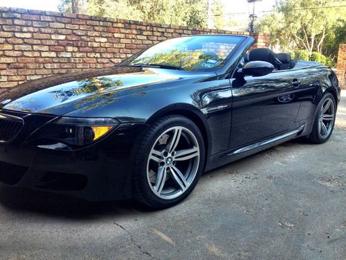 2007 bmw m6 convertible 7-speed smg no reserve