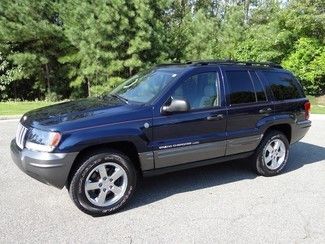Jeep : 2004 grand cherokee rocky mountain edition 4x4 roof 61k miles all records