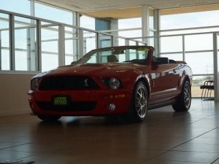 2007 ford mustang 2dr conv shelby gt500
