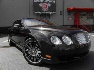 Gtc*convertible*speed wheels*black pearl/saffron*carfax cert*we finance*fla