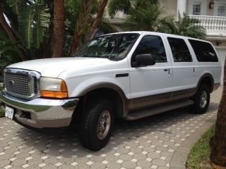 2001 ford excursion limited sport utility 4-door 6.8l