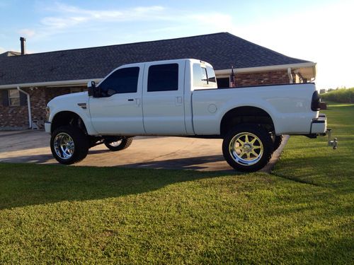 2008 ford f-250 super duty lariat crew cab pickup 4-door 6.4l