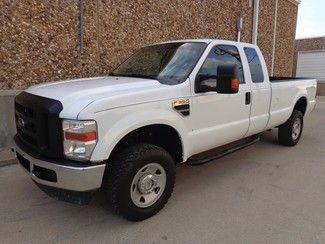 2009 ford f350 xl supercab long bed v10 4x4-power package-19 service records