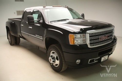 2014 drw crew 4x4 navigation sunroof leather heated duramax diesel