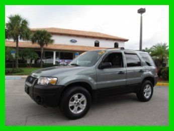 06 titanium green 3l v6 4wd suv *cd changer *alloy wheels *roof rack *florida