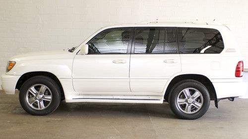 2006 lexus lx470 luxury suv white | tan / clean!!! loaded!!