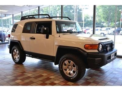 4wd 4x4 offroad fj 6 speed manual stick shift low price white rockrails tow pkg