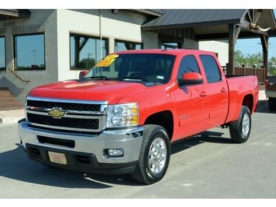 2011 chevrolet silverado 2500 z71 ltz crew cab 153.7 4wd leather pwr seats tow t