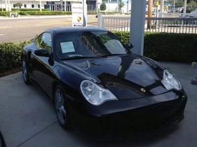 2003 porsche 911 turbo coupe low miles leather sunroof