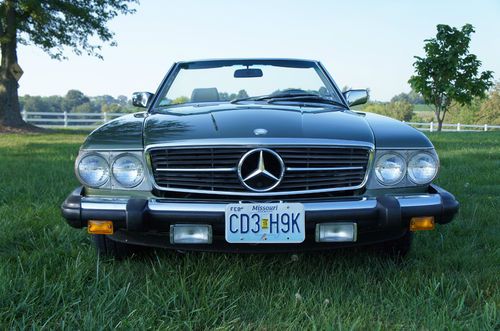 1985 Mercedes-Benz SL Class 380SL ONE OWNER LOW ORIGINAL MILES, image 3