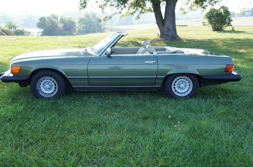 1985 Mercedes-Benz SL Class 380SL ONE OWNER LOW ORIGINAL MILES, image 5