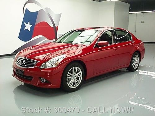 2013 infiniti g37 journey sedan premium pkg sunroof 18k texas direct auto