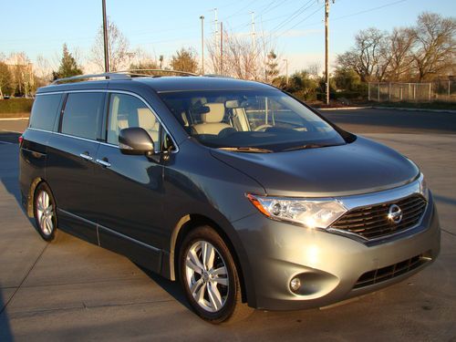2011 nissan quest sl minivan, only 8k mi, leather, navigation, panoramic roof