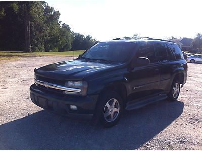 2003 chevy trailblazer lt dvd cheap clean dealer trade must sell